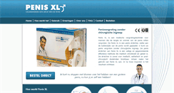 Desktop Screenshot of penis-xl.nl